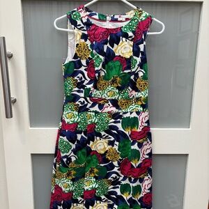 2 Colorful Floral Boden Dress